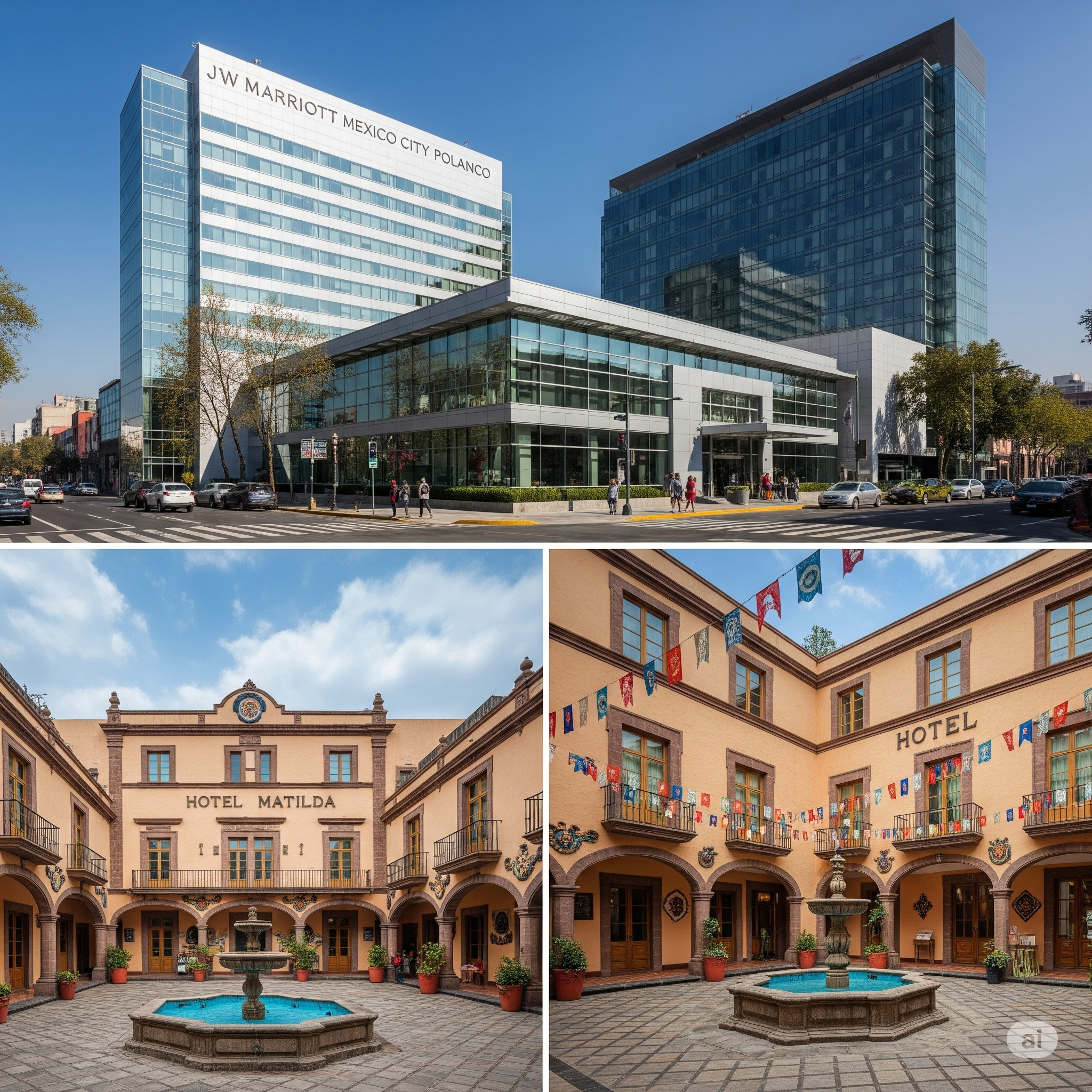 JW Marriott Polanco & Hotel Matilda Partner for Ultimate Mexico Luxury: City to San Miguel de Allende