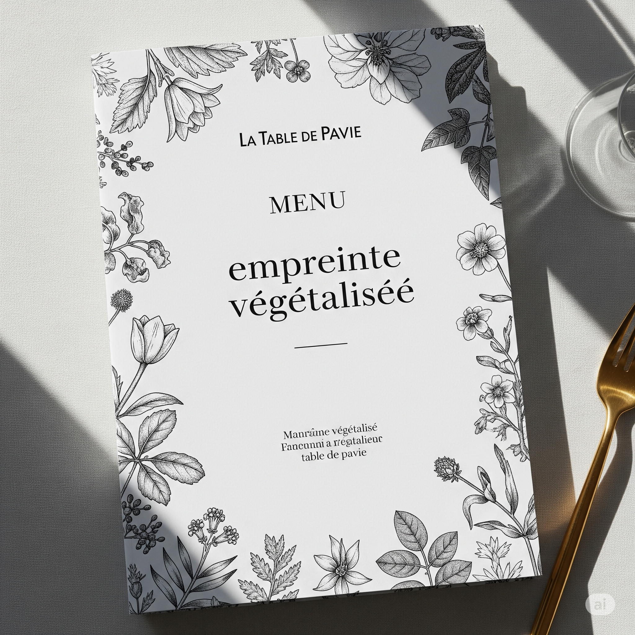 La Table de Pavie Unveils 'Empreinte Végétalisée': A Garden-Inspired Culinary Journey