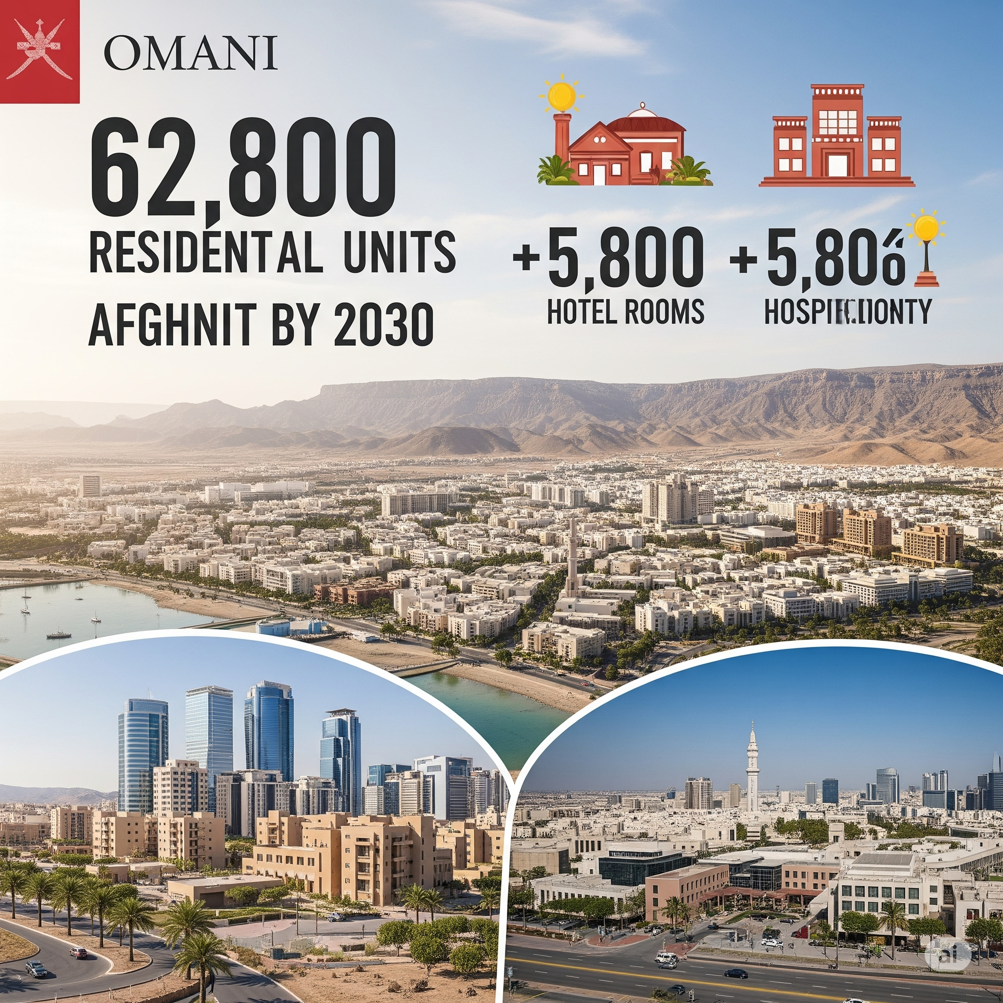 Oman's 2030 Development Plan: Thousands of New Homes & Hotels